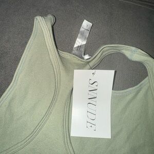 Snnude Two-piece set - size large / mint green NWT